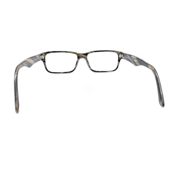 Prada VPR 16M EAR-1O1 Blue Brown Horn Eyeglasses Frames 55-16 140 Italy Designer - Picture 5 of 12